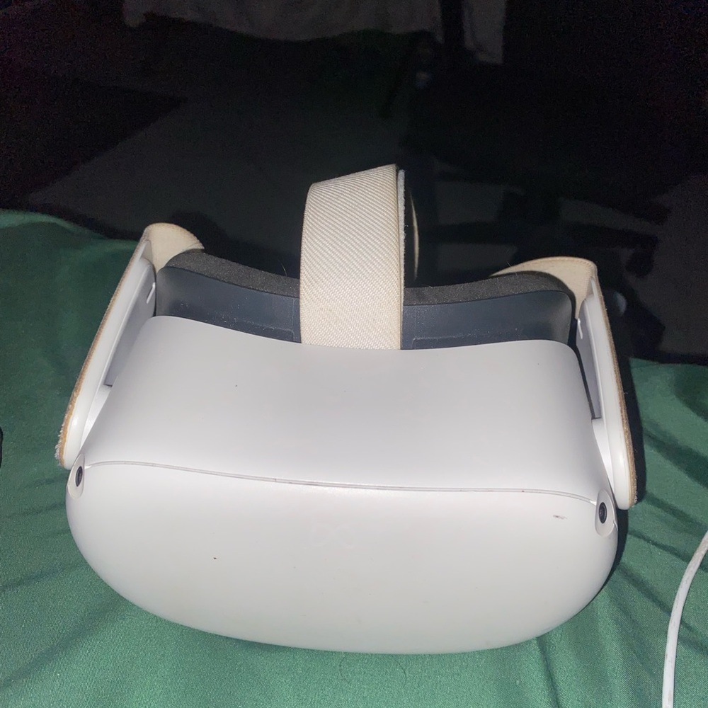 Valve VR Headset in White and Black and you have to come pick it up